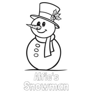 Snowman T-Shirt Design