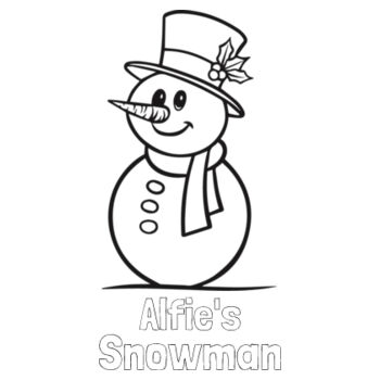 Snowman T-Shirt Design