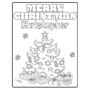 Christmas Tree T-Shirt Design