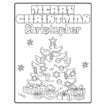 Christmas Tree T-Shirt Design