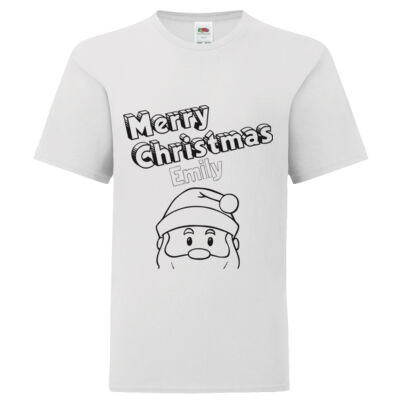Santa Merry Christmas T-Shirt Thumbnail