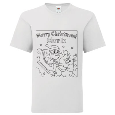 Santa with Slay T-Shirt Thumbnail
