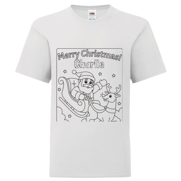 Santa with Slay T-Shirt Thumbnail