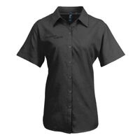 Premier Ladies Signature Short Sleeve Oxford Shirt Thumbnail