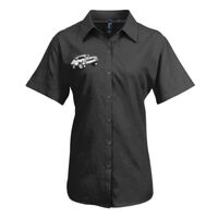 Premier Ladies Signature Short Sleeve Oxford Shirt Thumbnail
