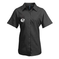 Premier Ladies Signature Short Sleeve Oxford Shirt Thumbnail