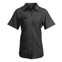 Premier Ladies Signature Short Sleeve Oxford Shirt Thumbnail
